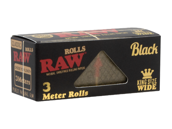 Raw Black Roll - 3 Meter