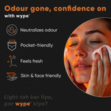 Wype - After Smoke Odour Neutralizing & Refreshing Wet Wipes (pack of 5)