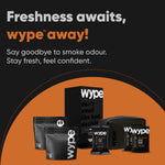 Wype - After Smoke Odour Neutralizing & Refreshing Wet Wipes (Pack of 10)