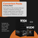 Wype - After Smoke Odour Neutralizing & Refreshing Wet Wipes (Box of 50)