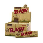 RAW Organic Hemp Connoisseur - King Size Rolling Papers with Tips