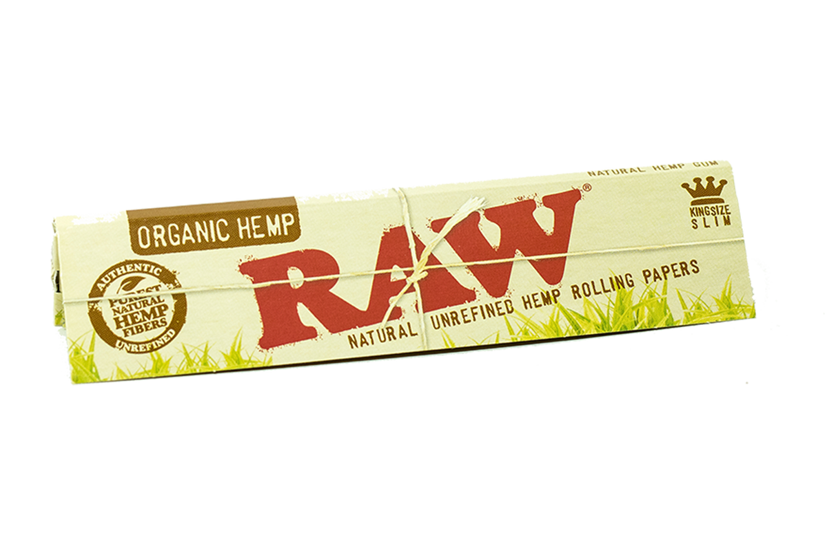 RAW Organic Hemp King Size Slim Rolling Papers